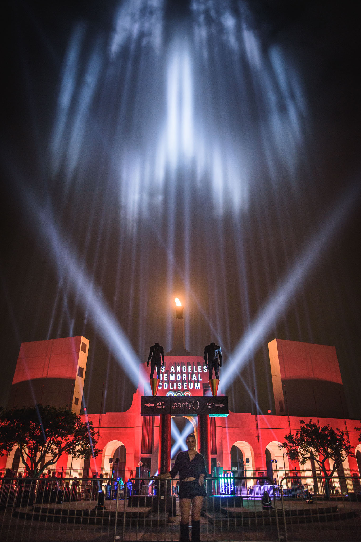 La Coliseum Rave DotParty LA Coliseum – Dan Tabar Photography